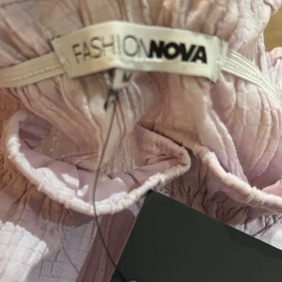 Fashion Nova Trips To Italy Top Lavender Top Medium NWT - Picture 5 of 7